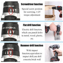 36V Multifunctional Electric Impact Cordless Drill