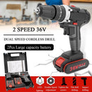 36V Multifunctional Electric Impact Cordless Drill