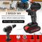 36V Multifunctional Electric Impact Cordless Drill High-power Lithium Battery Wireless Rechargeable Hand Drills Home DIY Electric Power Tools