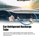 Car Auto Air Conditioning R134A Refrigerant Meter Guage with Fluoride Recharge Tube