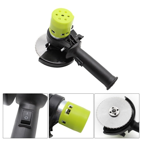 24V 90W High Power Electric Saw Household Mini Saw with 4-inch Circular Saw Blade Cutting Tool for Zingiber Garlic Onion Seedlings Twigs Cutting