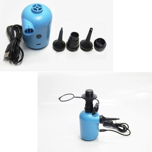 Portable USB Electric Air Pump Air Mattress Boat Sofa Auto Air Inflatable Pump for Car Camping Inflator