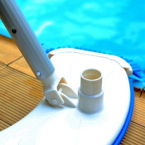 Swimming Pool Curved Vacuum Cleaner Suction Vacuum Head Brush Cleaner Above Ground Cleaning Tool Part Pool Cleaning Brush Head Tools Swimming Pool Vacuum Head Cleaner Side Brushes