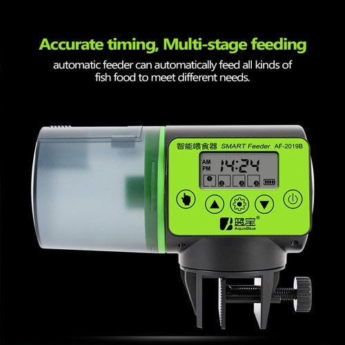 Intelligent Automatic Fish Feeder Aquarium Fish Bowl Electrical Timer Feeder