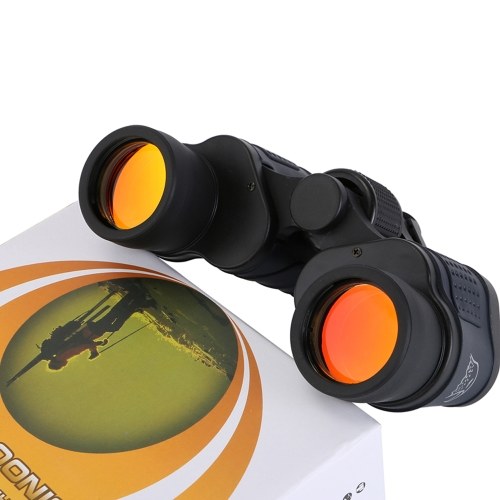 Portable Hiking 60x60 Binoculars High Clear Weak Light Night-vision Telescope（without compass）