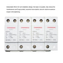 380V House Surge Protector Protective Low-voltage Arrester Device 4P L-ightning Protecting Device