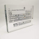 Acrylic Periodic Table Display Kids Teaching Tool Home Decoration Crystal Chemical Element Display