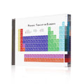 Acrylic Periodic Table Display Kids Teaching Tool Home Decoration Multicolor Chemical Element Display