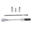 5pcs 3/8 Inch DR 5-60Nm Adjustable Torque Wrench Set Bike Car Fixing Tool Accurate Repairing Spanner Kit Hand Tool