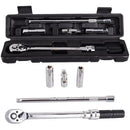 5pcs 3/8 Inch DR 5-60Nm Adjustable Torque Wrench Set Bike Car Fixing Tool Accurate Repairing Spanner Kit Hand Tool