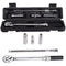 5pcs 3/8 Inch DR 5-60Nm Adjustable Torque Wrench Set Bike Car Fixing Tool Accurate Repairing Spanner Kit Hand Tool