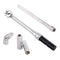 5pcs 3/8 Inch DR 5-60Nm Adjustable Torque Wrench Set Bike Car Fixing Tool Accurate Repairing Spanner Kit Hand Tool