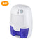 Mini Quiet Dehumidifier for 100 sq. ft with 250ml/D Dehumidification Capacity and 500ml Water Tank Electric Plug-in Peltier Dehumidifier