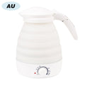 Portable Travel Electric Kettle with Temperature Control Collapsible Water Boiler and Warmer with 0.8 Litre