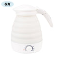 Portable Travel Electric Kettle with Temperature Control Collapsible Water Boiler and Warmer with 0.8 Litre