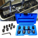 9Pcs Stud Removal & Installer Set M6 M-8 M-10 Nut & Bolt Socket Tool Set