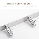 Wall Mounted Hook Heavy Duty Stainless Steel Coat Rack Hanger with 3 Hooks for Home Bedroom Kitchen Bathroom Garage