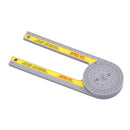 Miter Saw Protractor Angle Measuring Transfer Rule Angle Gauge for Carpenters ABS Metric Ruler on Renovation Work Home Improvement and More Building Trades