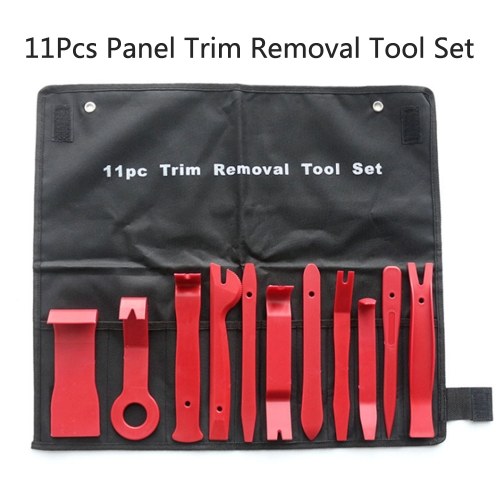 11Pcs Panel Trim Removal Tool Set Car Interior Panel Molding Clip Retainer Remover Tools