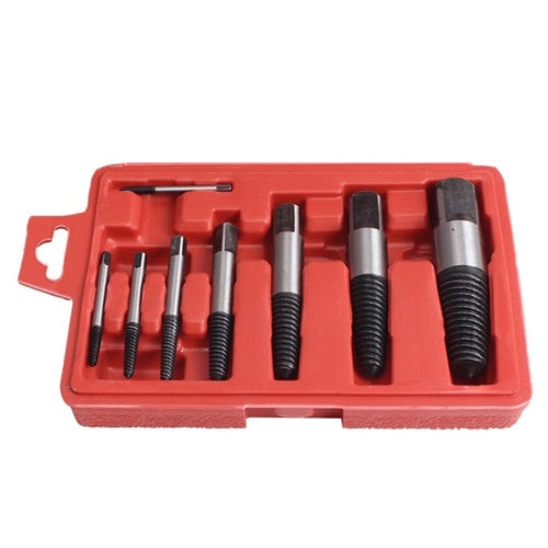 8Pcs Screw Extractor Set Screw Puller Damaged Screws 4-45mm Remover Tools