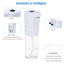 300mL Automatic Infrared Soap Dispenser Intelligent Foam Soap Dispensing Device Non-contact Foaming Soap Dispenser Touchless Soap Container with IR Sensor Household Hand Washing Machine Soap Liquid Machine Suitable For Home School Hotel Bathroom