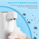 300mL Automatic Infrared Soap Dispenser Intelligent Foam Soap Dispensing Device Non-contact Foaming Soap Dispenser Touchless Soap Container with IR Sensor Household Hand Washing Machine Soap Liquid Machine Suitable For Home School Hotel Bathroom