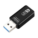 Dual Band Wireless USB Adapter 2.4G 5G WiFi Network Card AC1200Mbps USB3.0 Host Interface