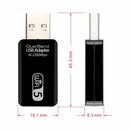 Dual Band Wireless USB Adapter 2.4G 5G WiFi Network Card AC1200Mbps USB3.0 Host Interface