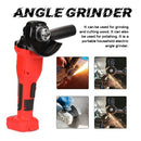 780W 125mm Brushless Cordless Impact Angle Grinder Variable Speed DIY Power Tool Cutting Machine Polisher