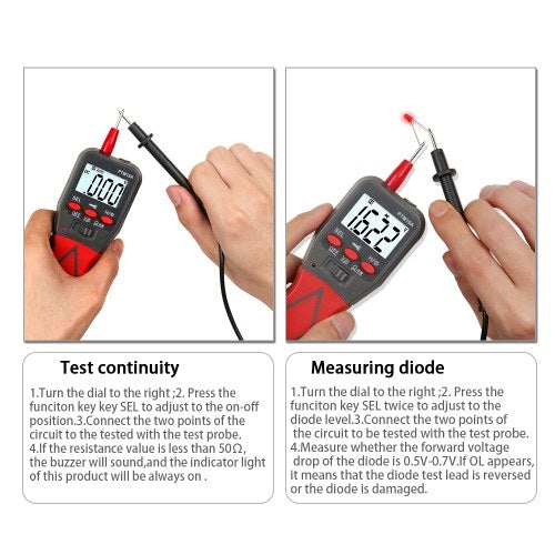 PTM16A Pen-type Automatic-Range Digital Multimeter Portable Data Retention Multimeter with Backlight