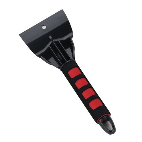 Ice Snow Shovel Car Windshield Ice Snow Remover Ice Scraper Snow Brush Car Defrosting and Deicing Cleaning Supplies Black&Red