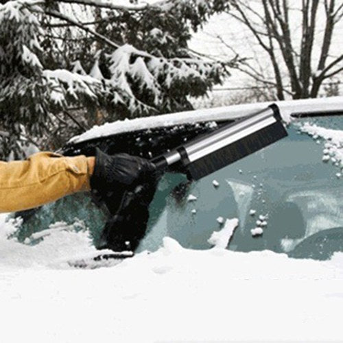 Extendable Snow Brush with Ice Scraper Auto Windshield Snowbrush No Scratch Removal Tool for Car Truck SUV