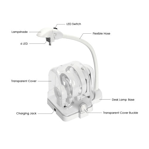 3 عدسة سطح المكتب متعددة الوظائف 2.5X 5X 16X لحام LED المكبر الجدول مصباح العدسة لحام إصلاح أداة مكبرة مع 6 ضوء LED