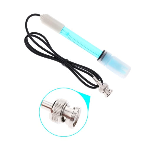 Mini Professional Laboratory Electrode Aquarium Hydroponic Laboratory pH Electrode Probe BNC Controller Meter Connector