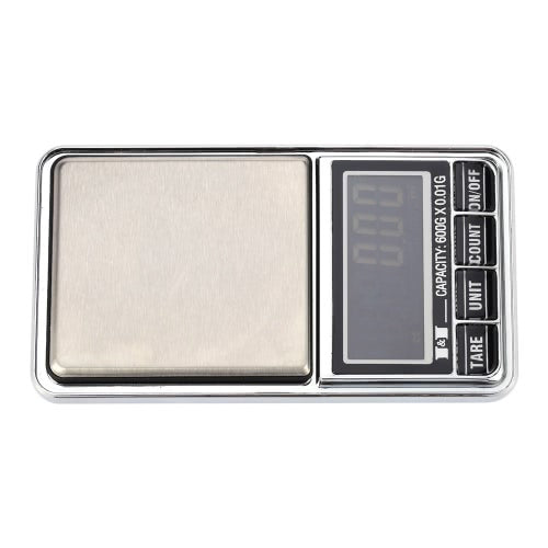 Professional Mini Digital Scale Jewelry Electronic Pocket Scale Precision Balance 600g*0.01g / 1000g*0.1g