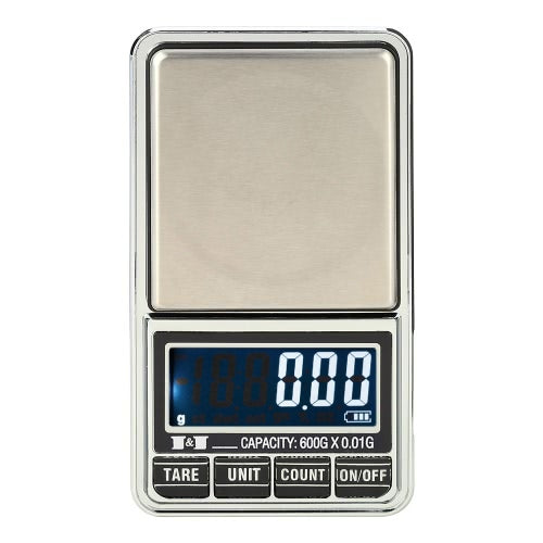 Professional Mini Digital Scale Jewelry Electronic Pocket Scale Precision Balance 600g*0.01g / 1000g*0.1g