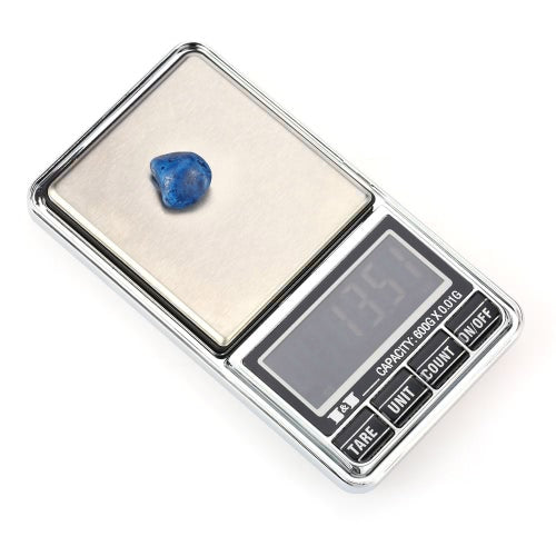 Professional Mini Digital Scale Jewelry Electronic Pocket Scale Precision Balance 600g*0.01g / 1000g*0.1g