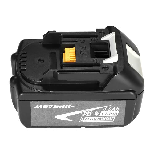 Meterk BL1840 18V 4.0Ah Power Tools Battery High Capacity Recharcheable Lithium replacement Battery Pack for MAKITA