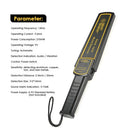 SMART SENSOR High Sensitivity Handheld Metal Detector Security Scanner Scanning Tool with Earphone Buzzer Vibration Automatic Tuning