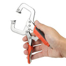 5" Locking C-Clamp Pliers with Rubber Grip Quick Release Clamp Hand Tool