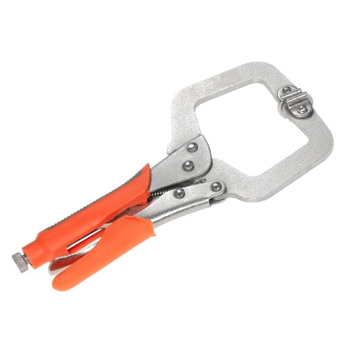 5" Locking C-Clamp Pliers with Rubber Grip Quick Release Clamp Hand Tool