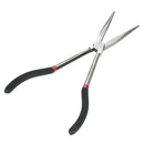 Extra Long Heavy-Duty 11" Double X Pliers Long Nose Pliers Straight Nose Sharp-nose Plier Hand Tools