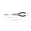 Extra Long Heavy-Duty 11" Double X Pliers Long Nose Pliers Straight Nose Sharp-nose Plier Hand Tools