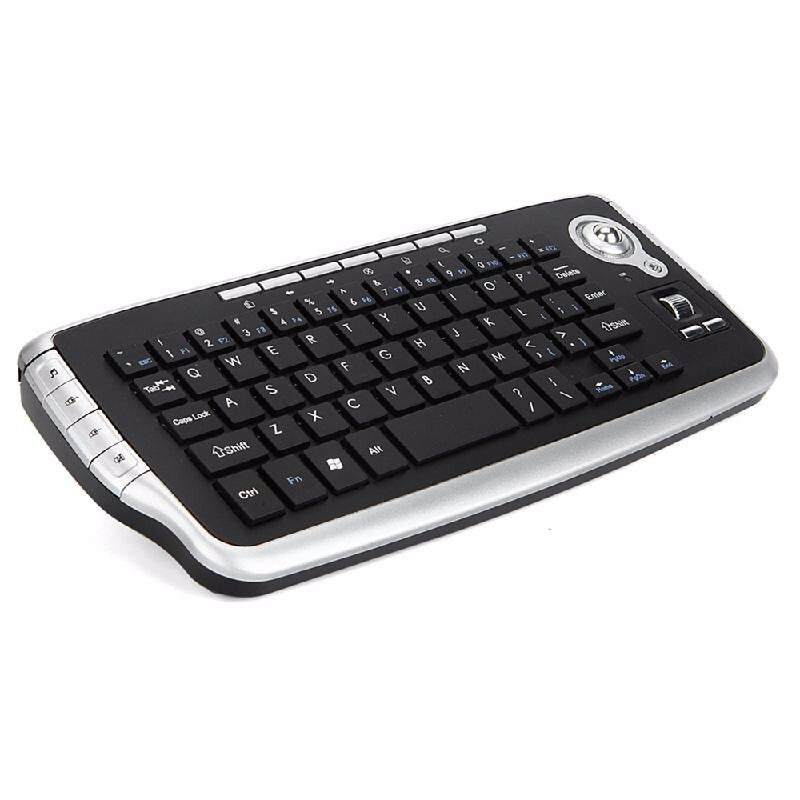 E30 2.4GHz High Quality Wireless Keyboard - Silver