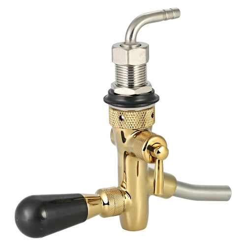 Adjustable Flow Control Chrome Draft Beer Faucet Tap G5/8 Shank Home Brew Beer Keg Faucet