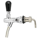 Adjustable Flow Control Chrome Draft Beer Faucet Tap G5/8 Shank Home Brew Beer Keg Faucet