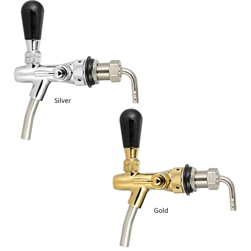 Adjustable Flow Control Chrome Draft Beer Faucet Tap G5/8 Shank Home Brew Beer Keg Faucet