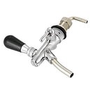 Adjustable Flow Control Chrome Draft Beer Faucet Tap G5/8 Shank Home Brew Beer Keg Faucet