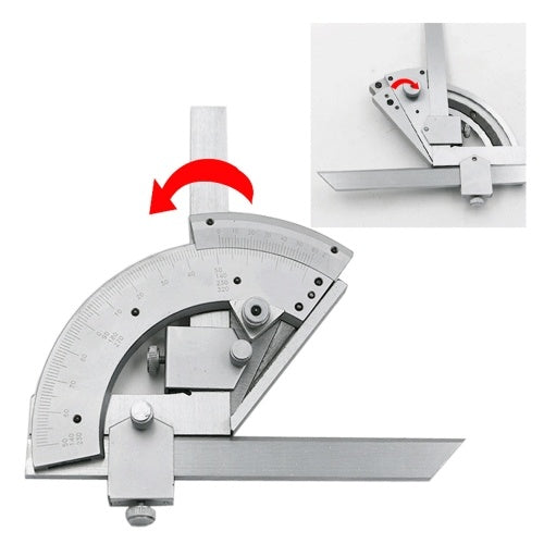 أداة قياس زاوية متعددة الوظائف 0-320 درجة أدوات مسطرة مكتشف منقلة شطبة عالمية