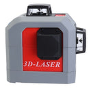 IR 3D Leveler Self-leveling Super Powerful Laser 360° Horizontal and Vertical Red Line Leveling Tool